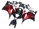 Honda CBR600RR Motorrad Verkleidung 2009-2012 - Rot Glanzendes Schwarz