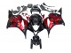 Honda CBR600RR Motorrad Verkleidung 2009-2012 - Rot Glanzendes Schwarz