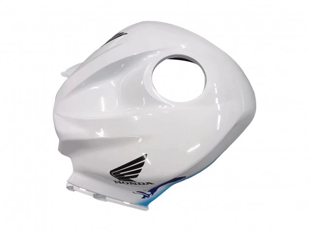 Honda CBR600RR Motorrad Verkleidungen Kit 2009-2012 - Weiss Blau Glanzendes Schwarz