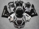 Honda CBR600RR Motorrad Verkleidung 2013-2023 - Silber Glanzendes Schwarz