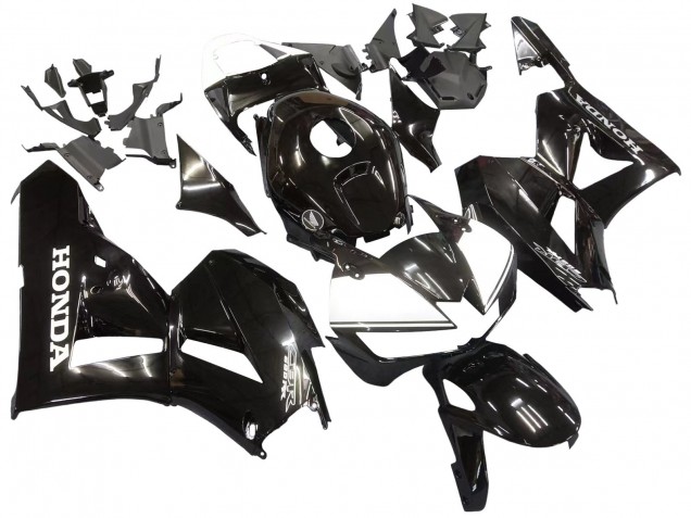 Honda CBR600RR Motorrad Verkleidung 2013-2023 - Glanzendes Schwarz