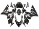 Kawasaki ZX10R Motorrad Verkleidung 2004-2005 - Glanzendes Schwarz Ninja