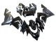 Kawasaki ZX10R Motorrad Verkleidung 2004-2005 - Glanzendes Matt Schwarz Ninja