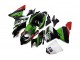 Kawasaki ZX10R Motorrad Verkleidung 2004-2005 - Weiss Schwarz Grun Elf