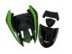 Kawasaki ZX10R Motorrad Verkleidung 2004-2005 - Weiss Schwarz Grun Elf