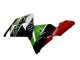 Kawasaki ZX10R Motorrad Verkleidung 2004-2005 - Weiss Schwarz Grun Elf