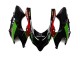 Kawasaki ZX10R Motorrad Verkleidung 2004-2005 - Weiss Schwarz Grun Elf