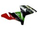 Kawasaki ZX10R Motorrad Verkleidung 2004-2005 - Weiss Schwarz Grun Elf