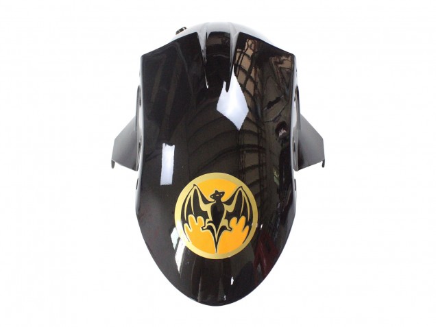 Kawasaki ZX10R Motorrad Verkleidung 2006-2007 - Schwarz Rot Gold BACARDI