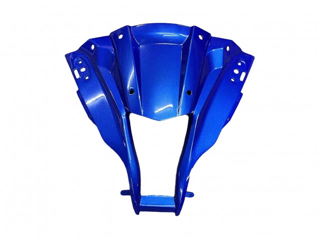 Kawasaki ZX10R Motorrad Verkleidung 2011-2015 - Blau Weiss Glanzendes Schwarz