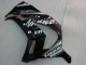 Kawasaki ZX10R Motorrad Verkleidung 2011-2015 - Glanzendes Schwarz Weiss Elf Schnee Aufkleber