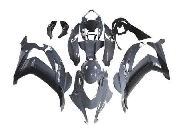 Kawasaki ZX10R Motorrad Verkleidung 2016-2020 - Nardo Grau Schwarz