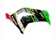 Kawasaki ZX10R Motorrad Verkleidung 2016-2020 - Grun Gelb Rot Schwarz Elf Monster