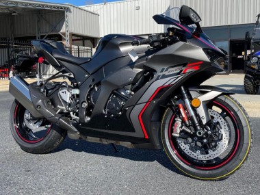 Kawasaki ZX10R Motorrad Verkleidung 2021-2025 - Schwarz Grau Rot