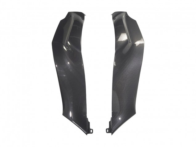 Kawasaki ZX10R Motorrad Verkleidung 2021-2025 - Schwarze Carbonfaser