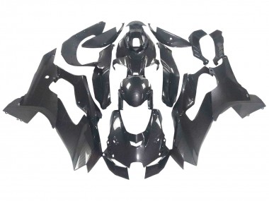 Kawasaki ZX10R Motorrad Verkleidung 2021-2025 - Schwarze Carbonfaser