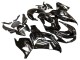 Kawasaki ZX14R ZZR1400 Motorrad Verkleidung 2012-2024 - Glanzendes Schwarz Matt Schwarz Weiss Ninja
