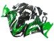 Kawasaki ZX14R ZZR1400 Motorrad Verkleidung Kit 2012-2024 - Grun Glanzendes Schwarz