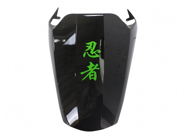 Kawasaki ZX14R ZZR1400 Motorrad Verkleidung Kit 2012-2024 - Grun Glanzendes Schwarz