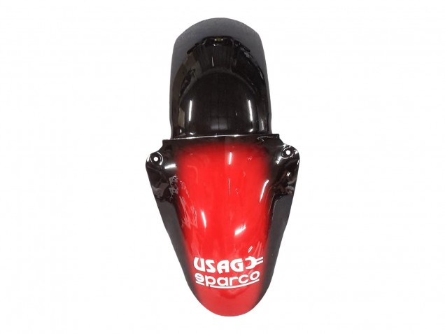 Kawasaki ZX6R Motorrad Verkleidung 2000-2002 - Glanzendes Schwarz Rot Blau Rot PlayStation 2