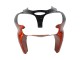 Kawasaki ZX6R Motorrad Verkleidung 2000-2002 - Orange Schwarz