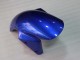 Kawasaki ZX6R Motorrad Verkleidung 2003-2004 - Weiss Blau Rot Fiat
