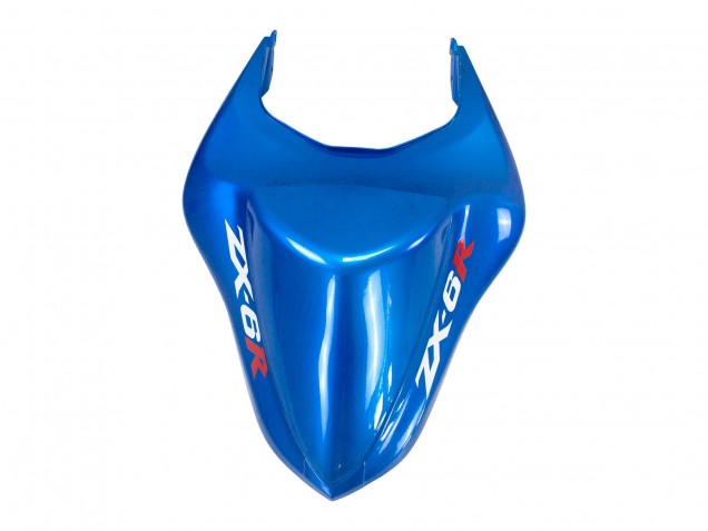 Kawasaki ZX6R Motorrad Verkleidung 2007-2008 - Schwarz Blauer Elf