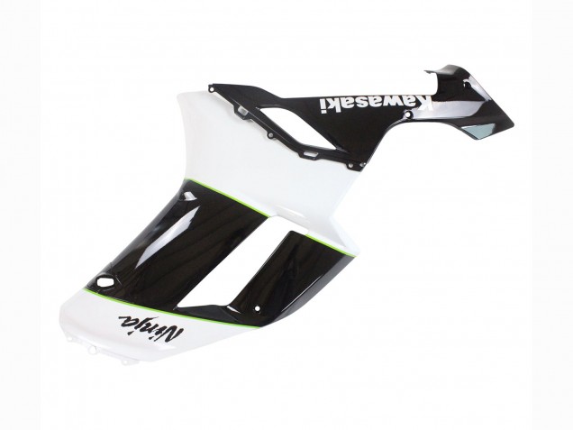Kawasaki ZX6R Motorrad Verkleidung 2007-2008 - Schwarz Weiss Ninja