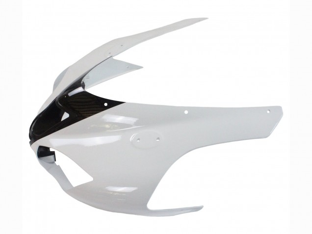 Kawasaki ZX6R Motorrad Verkleidung 2007-2008 - Schwarz Weiss Ninja