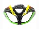 Kawasaki ZX6R Motorrad Verkleidung 2009-2012 - Grun Glanzendes Schwarz Gelb Weiss Rot Elf Monster