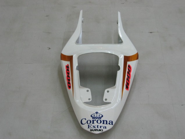 Suzuki GSXR 1000 Motorrad Verkleidung 2003-2004 - Gelb Weiss Blau Schwarz Corona