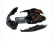 Suzuki GSXR 1000 Motorrad Verkleidung 2007-2008 - Schwarz Rot Flamme