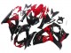Suzuki GSXR 1000 Motorrad Verkleidung Kit 2009-2016 - Glanzendes Schwarz Rot
