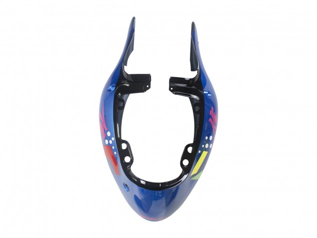 Suzuki GSXR 1300 Hayabusa Motorrad Verkleidung 1996-2007 - Blau Grun Hai 46