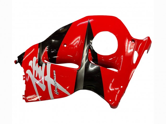 Suzuki GSXR 1300 Hayabusa Motorrad Verkleidung 1996-2007 - Rot Schwarz Hayabusa