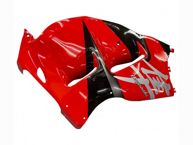 Suzuki GSXR 1300 Hayabusa Motorrad Verkleidung 1996-2007 - Rot Schwarz Hayabusa