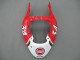 Suzuki GSXR 1300 Hayabusa Motorrad Verkleidung 1996-2007 - Weiss Rot Motul
