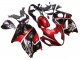 Suzuki GSXR 1300 Hayabusa Motorrad Verkleidung 1996-2007 - Rot Glanzendes Schwarz Hayabusa