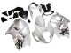 Suzuki GSXR 1300 Hayabusa Motorrad Verkleidung 1996-2007 - Weiss Silber Hayabusa