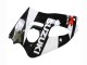 Suzuki GSXR 600 / GSXR 750 Motorrad Verkleidung 1996-2000 - Schwarz Weiss