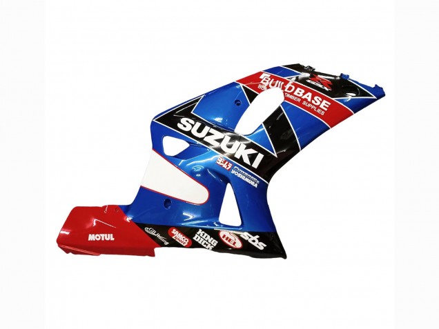 Suzuki GSXR 600 / GSXR 750 Motorrad Verkleidung 2001-2003 - Blau Rot Rennen