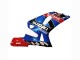 Suzuki GSXR 600 / GSXR 750 Motorrad Verkleidung 2001-2003 - Blau Rot Rennen
