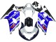 Suzuki GSXR 600 / GSXR 750 Motorrad Verkleidung 2001-2003 - Blau Weiss Glanzendes Schwarz Rot