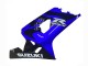 Suzuki GSXR 600 / GSXR 750 Motorrad Verkleidung 2004-2005 - Blau Schwarz Weiss Aufkleber