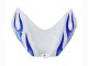 Suzuki GSXR 600 / GSXR 750 Motorrad Verkleidung 2006-2007 - Weiss Blau Flamme