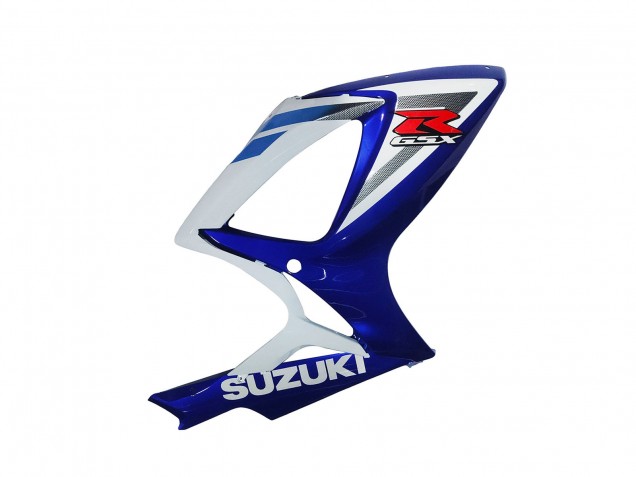 Suzuki GSXR 600 / GSXR 750 Motorrad Verkleidung 2006-2007 - Weiss Blau Glanzendes Schwarz Rot
