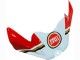 Suzuki GSXR 600 / GSXR 750 Motorrad Verkleidung 2008-2010 - Weiss Rot Motul Lucky Strike