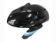 Suzuki GSXR 600 / GSXR 750 Motorrad Verkleidung 2011-2024 - Glanzendes Schwarz Hellblau