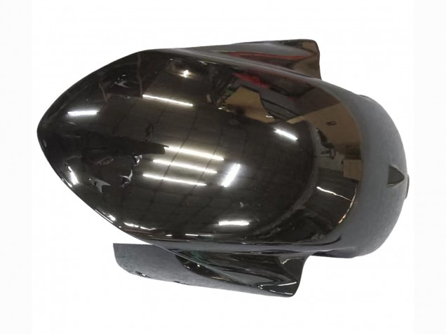 Suzuki GSXR 600 / GSXR 750 Motorrad Verkleidung 2011-2024 - Glanzendes Schwarz Rot Flamme