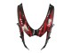 Suzuki GSXR 600 / GSXR 750 Motorrad Verkleidung 2011-2024 - Glanzendes Schwarz Rot Flamme